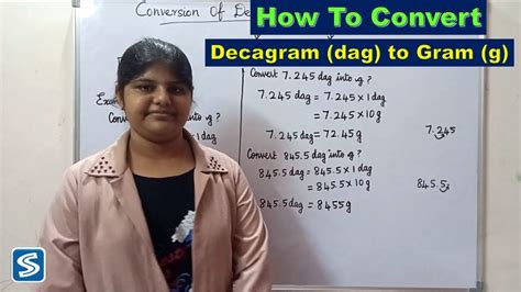 Convert dag to g .